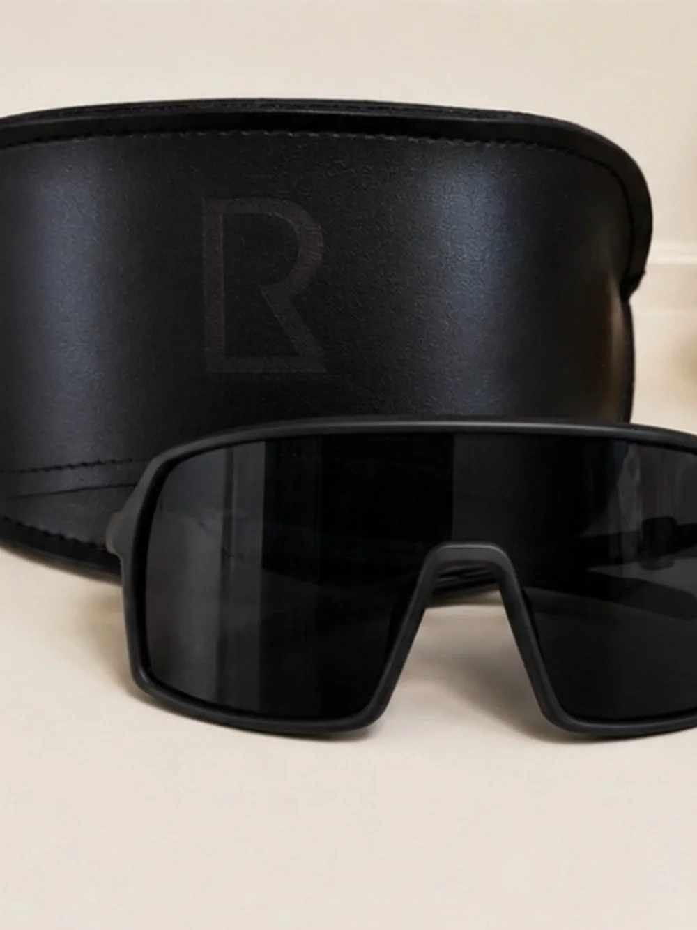 RUDSAK Black Shield Sunglasses